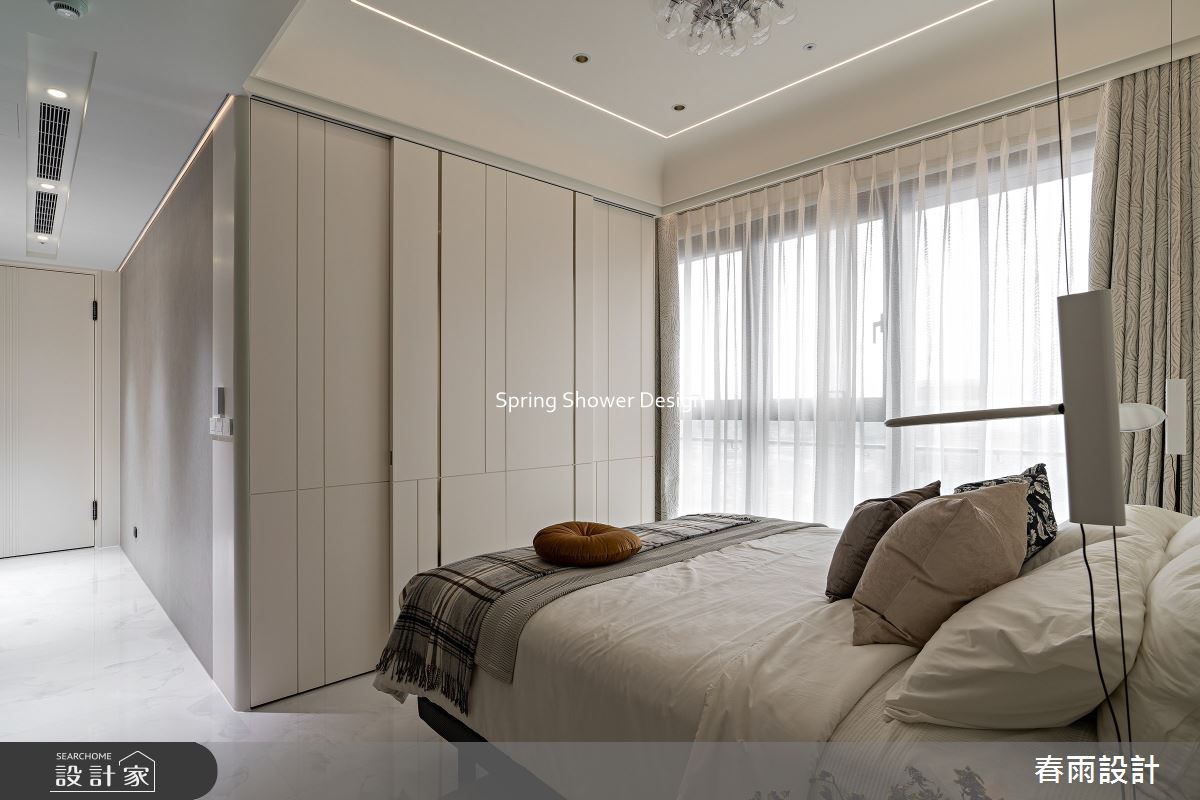 新成屋(5年以下)＿現代風臥室案例圖片＿春雨設計＿春雨_292 三輝玳門之36
