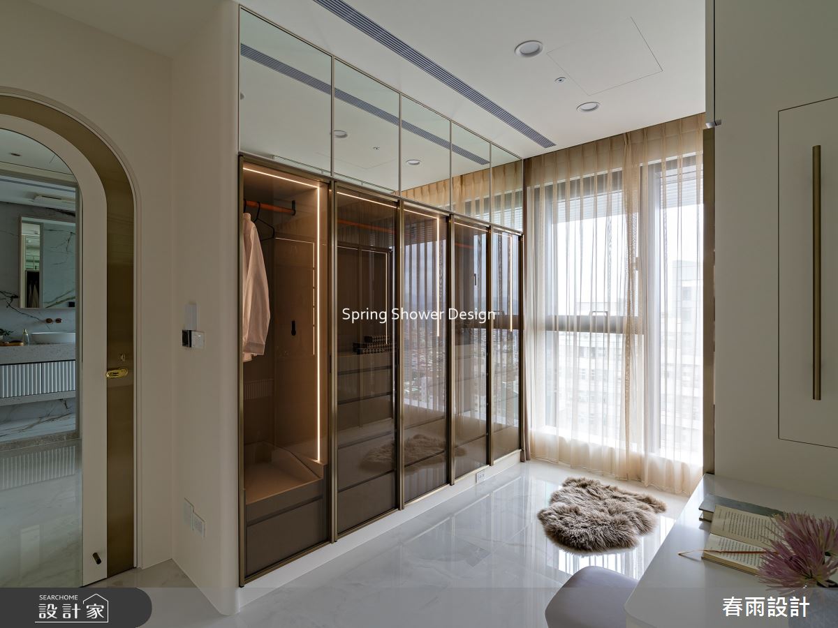 新成屋(5年以下)＿現代風更衣間案例圖片＿春雨設計＿春雨_292 三輝玳門之40