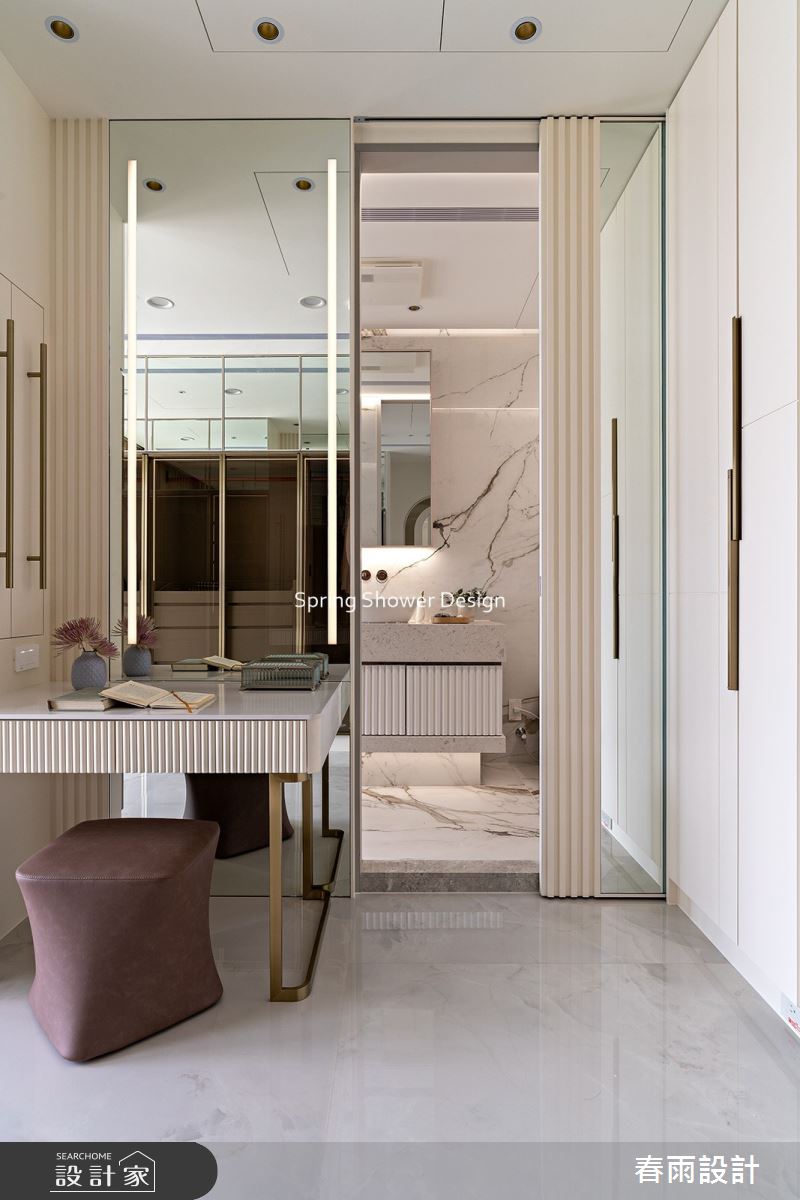 新成屋(5年以下)＿現代風更衣間浴室案例圖片＿春雨設計＿春雨_292 三輝玳門之43