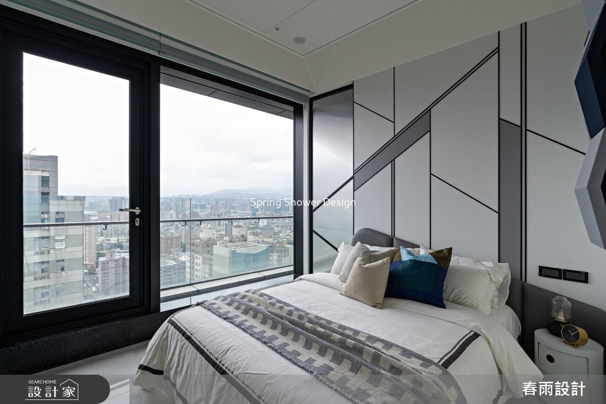 新成屋(5年以下)＿現代風臥室案例圖片＿春雨設計＿春雨_292 三輝玳門之45