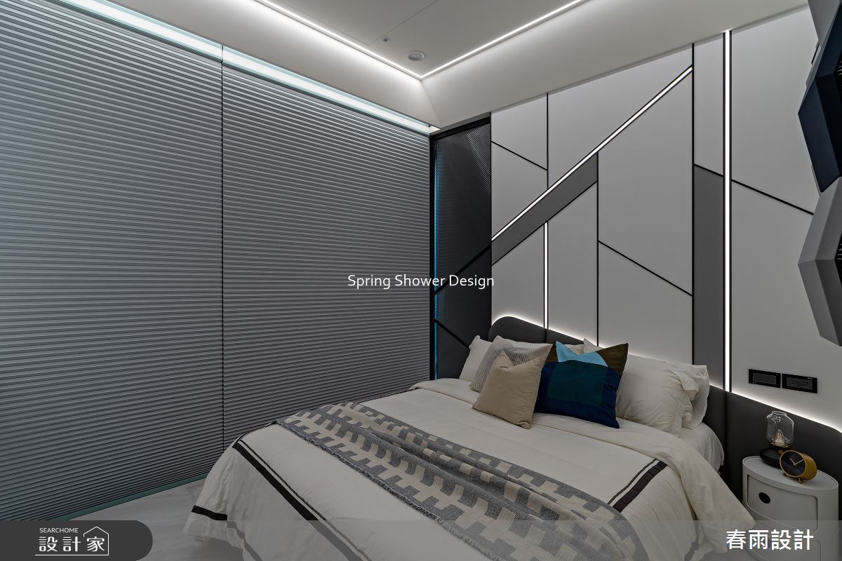 新成屋(5年以下)＿現代風臥室案例圖片＿春雨設計＿春雨_292 三輝玳門之46