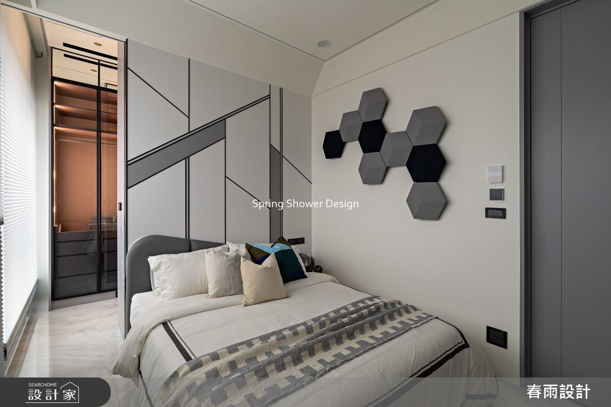 新成屋(5年以下)＿現代風臥室更衣間案例圖片＿春雨設計＿春雨_292 三輝玳門之49