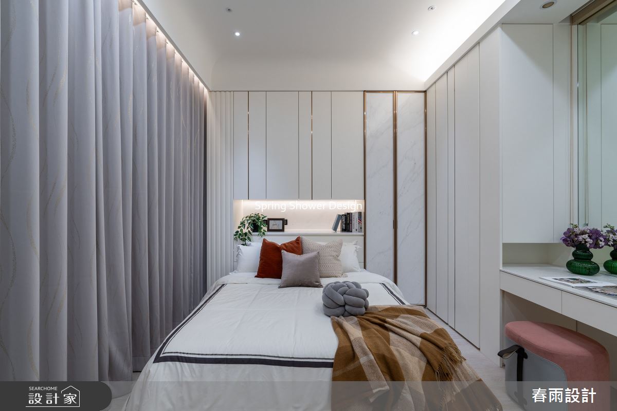 新成屋(5年以下)＿現代風臥室案例圖片＿春雨設計＿春雨_292 三輝玳門之58