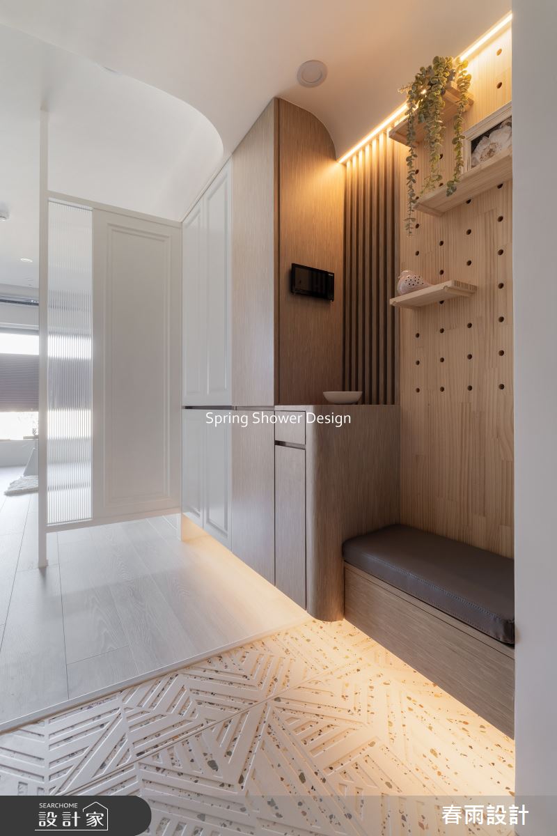 新成屋(5年以下)＿現代風玄關案例圖片＿春雨設計＿春雨_293 美術白天鵝之2