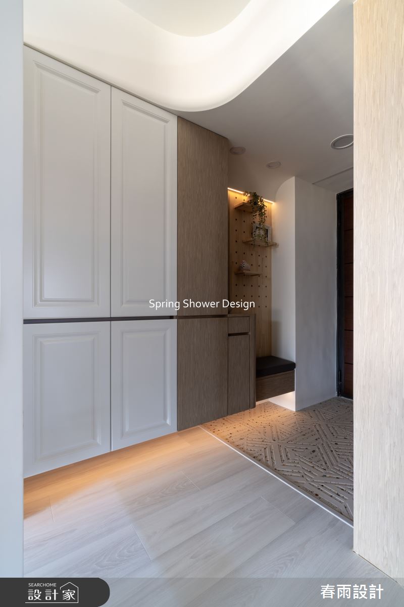 新成屋(5年以下)＿現代風玄關案例圖片＿春雨設計＿春雨_293 美術白天鵝之3