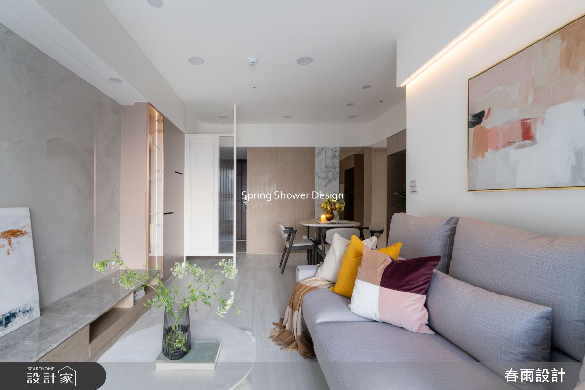 新成屋(5年以下)＿現代風客廳餐廳案例圖片＿春雨設計＿春雨_293 美術白天鵝之9