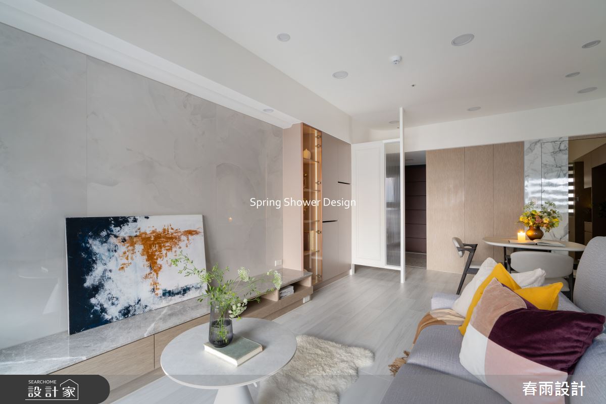 新成屋(5年以下)＿現代風客廳餐廳案例圖片＿春雨設計＿春雨_293 美術白天鵝之10