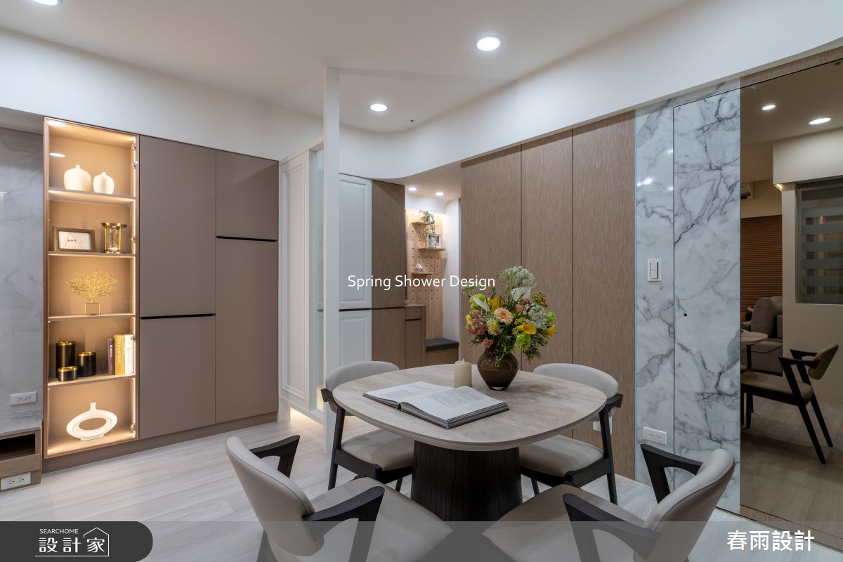 新成屋(5年以下)＿現代風餐廳案例圖片＿春雨設計＿春雨_293 美術白天鵝之13