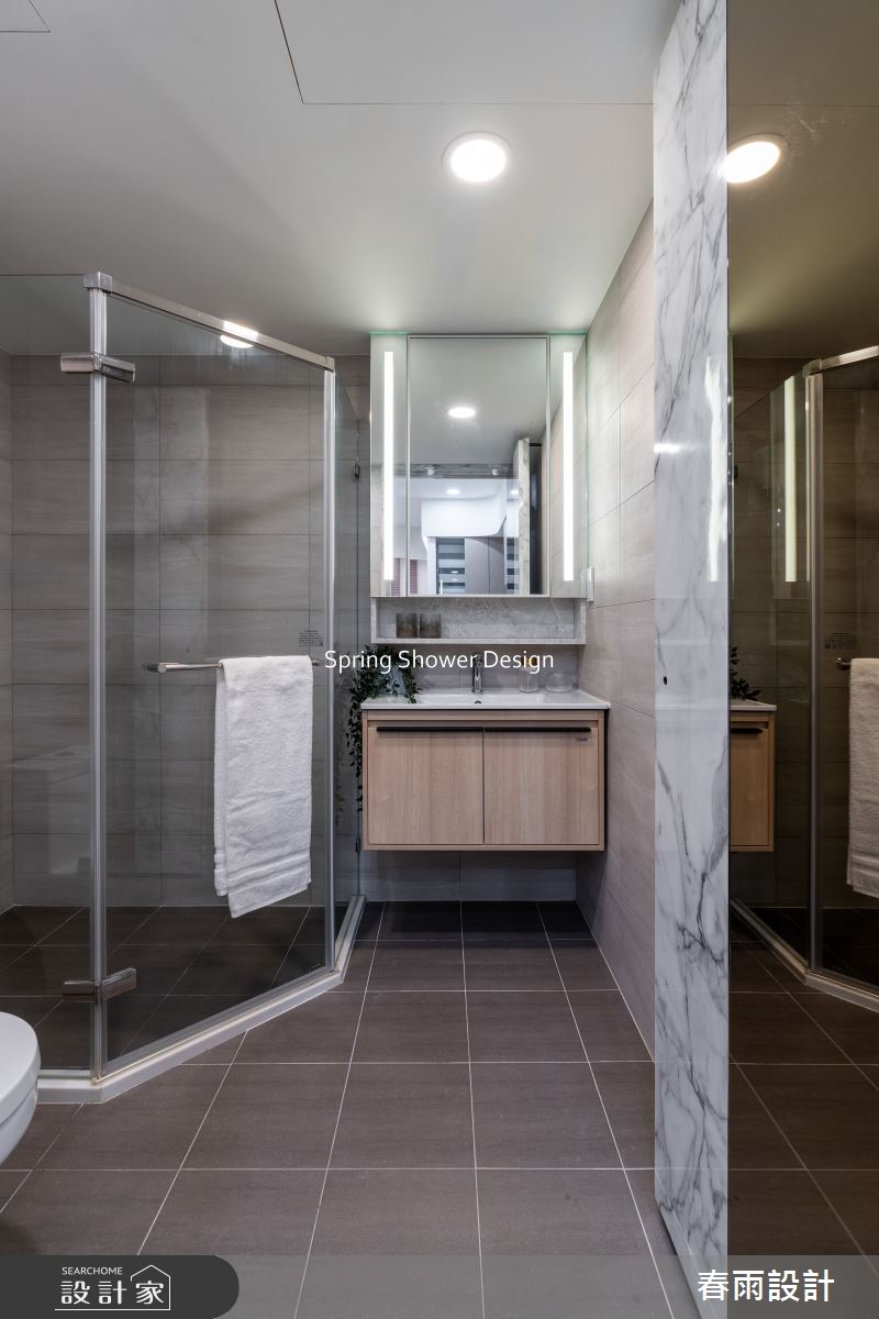 新成屋(5年以下)＿現代風浴室案例圖片＿春雨設計＿春雨_293 美術白天鵝之17