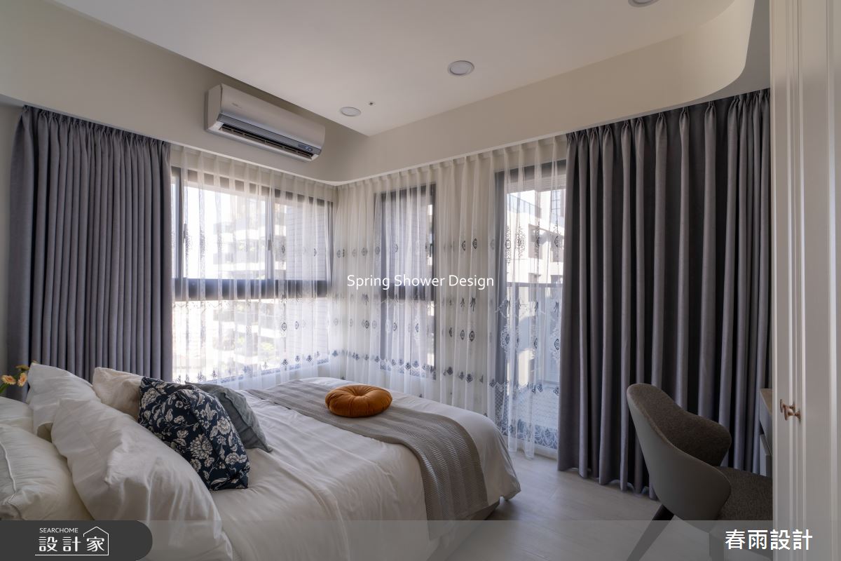 新成屋(5年以下)＿現代風臥室案例圖片＿春雨設計＿春雨_293 美術白天鵝之20