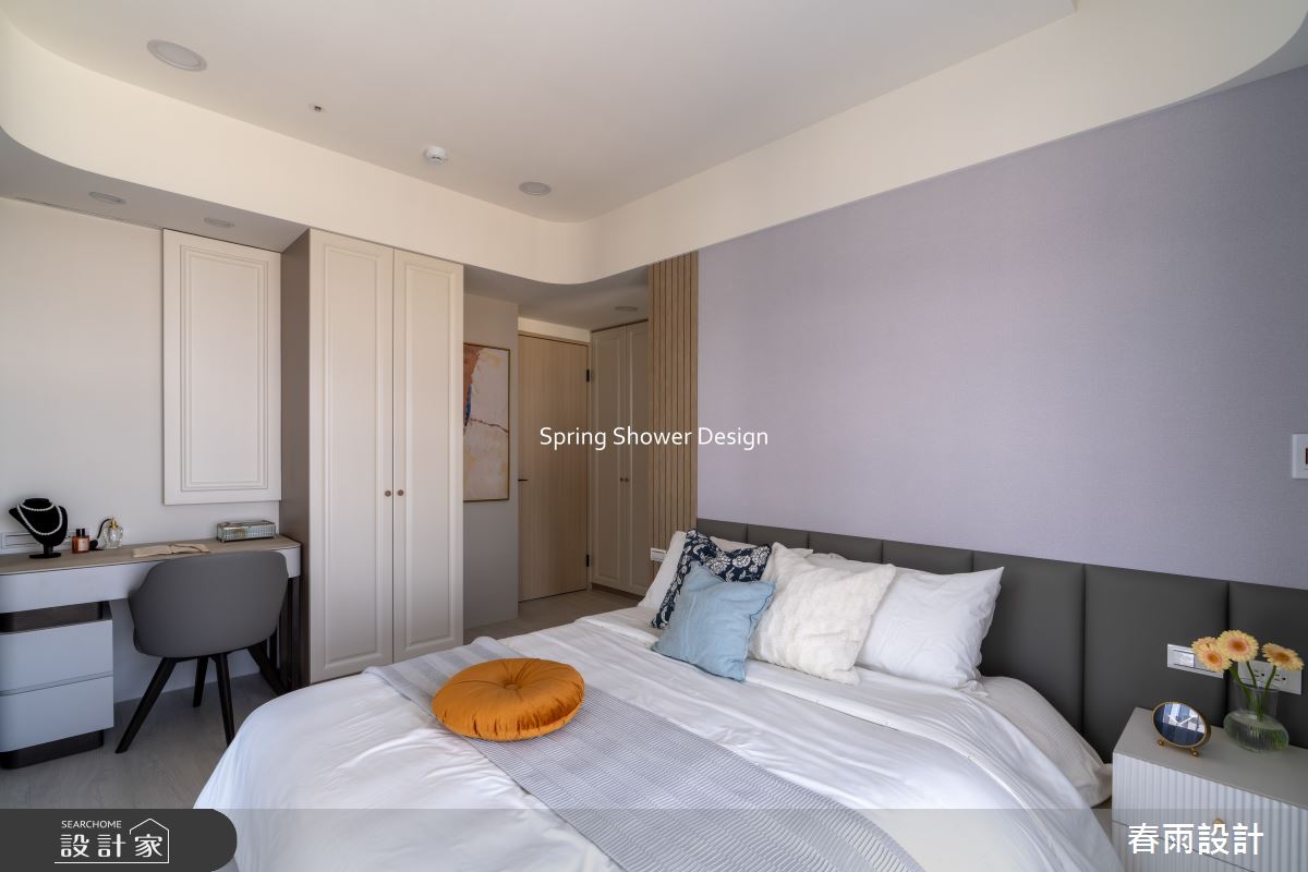 新成屋(5年以下)＿現代風臥室案例圖片＿春雨設計＿春雨_293 美術白天鵝之24