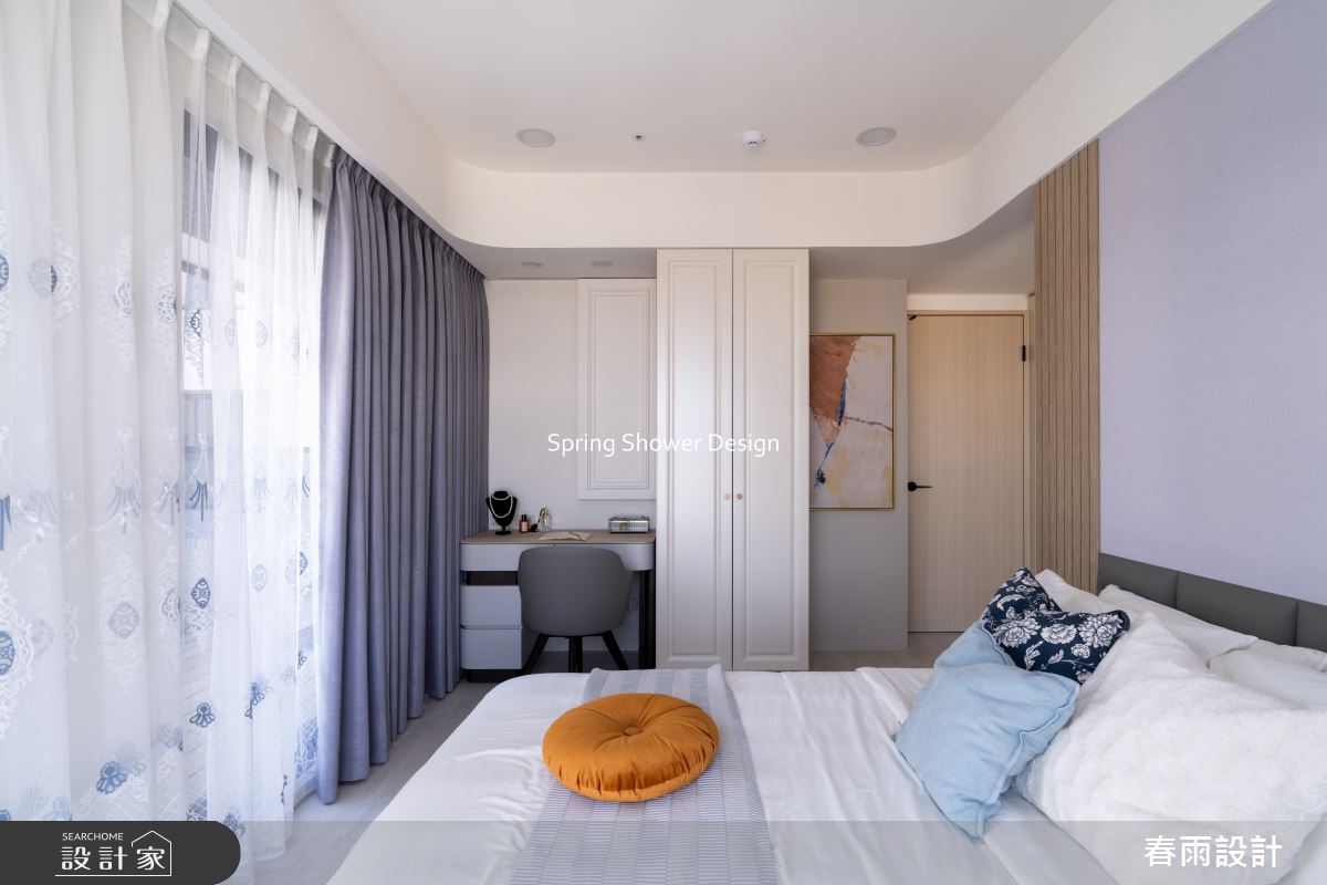 新成屋(5年以下)＿現代風臥室案例圖片＿春雨設計＿春雨_293 美術白天鵝之25