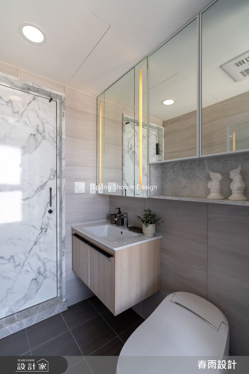 新成屋(5年以下)＿現代風浴室案例圖片＿春雨設計＿春雨_293 美術白天鵝之29
