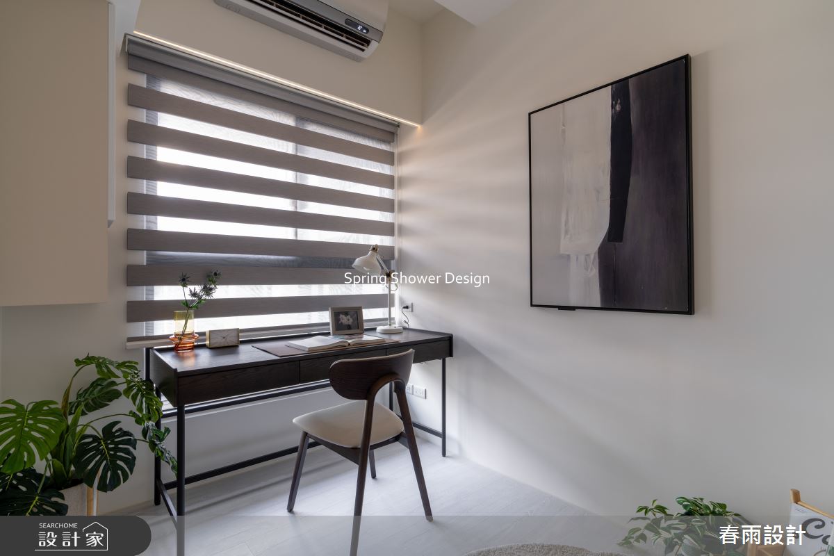 新成屋(5年以下)＿現代風書房工作區多功能室案例圖片＿春雨設計＿春雨_293 美術白天鵝之30