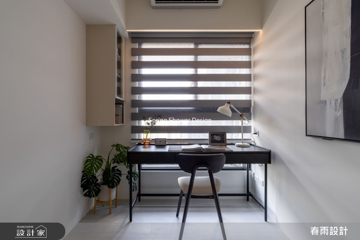 新成屋(5年以下)＿現代風書房工作區多功能室案例圖片＿春雨設計＿春雨_293 美術白天鵝之31