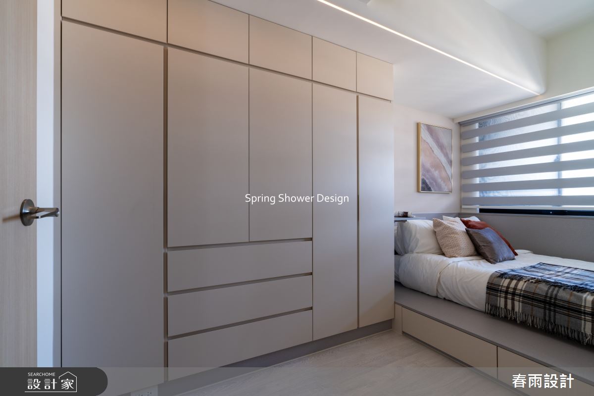 新成屋(5年以下)＿現代風臥室案例圖片＿春雨設計＿春雨_293 美術白天鵝之35