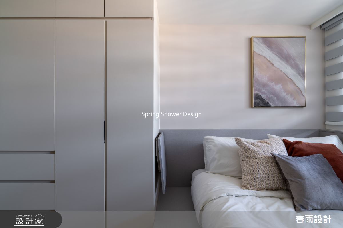 新成屋(5年以下)＿現代風臥室案例圖片＿春雨設計＿春雨_293 美術白天鵝之38