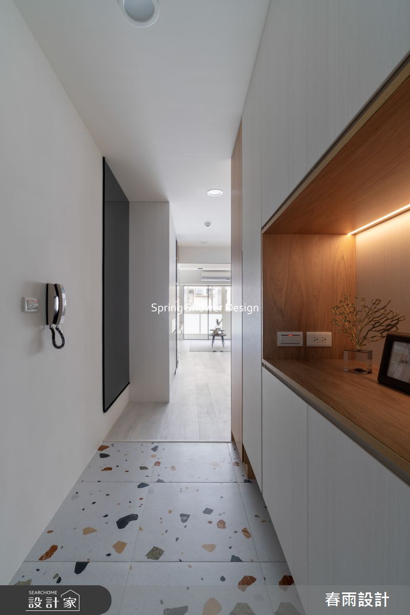 老屋(16~30年)＿北歐風玄關案例圖片＿春雨設計＿春雨_294 復興北路之1