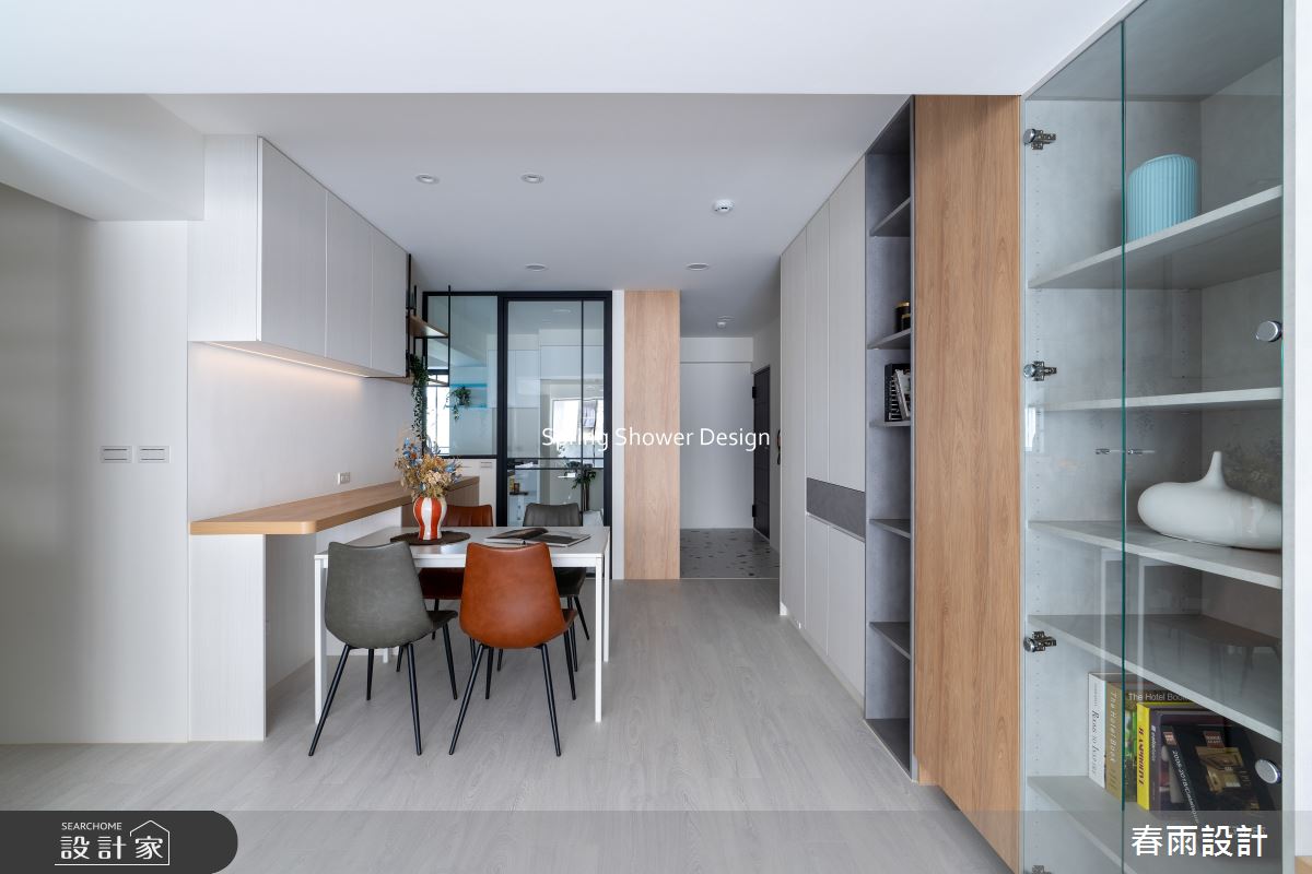 老屋(16~30年)＿北歐風玄關餐廳案例圖片＿春雨設計＿春雨_294 復興北路之8