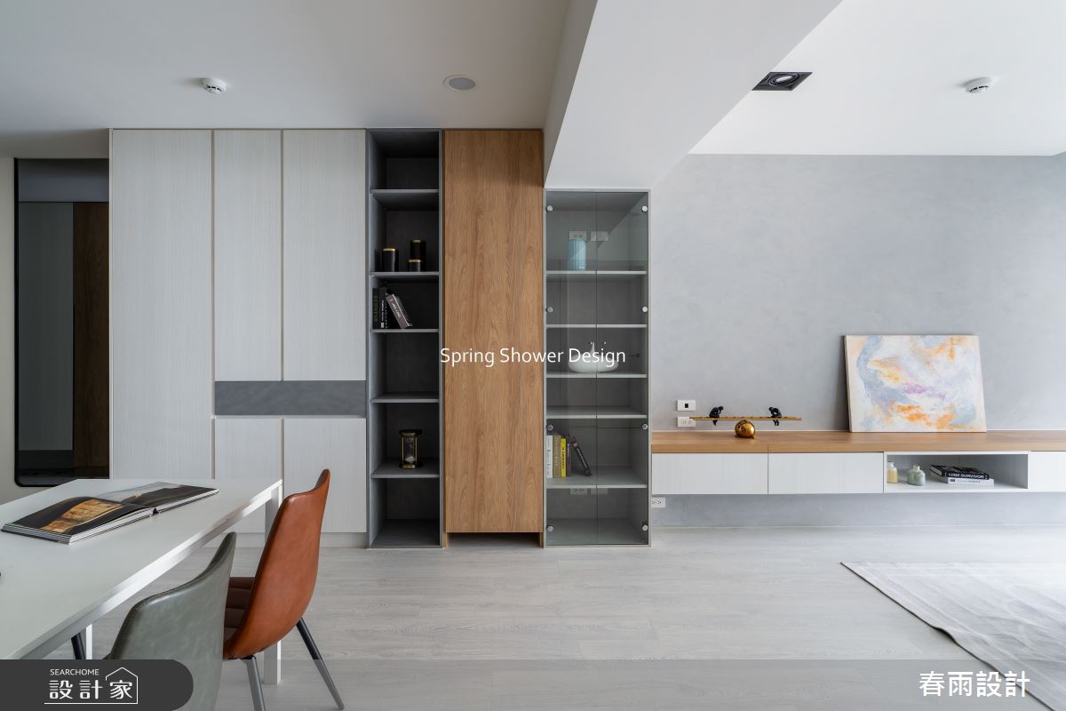 老屋(16~30年)＿北歐風客廳案例圖片＿春雨設計＿春雨_294 復興北路之10