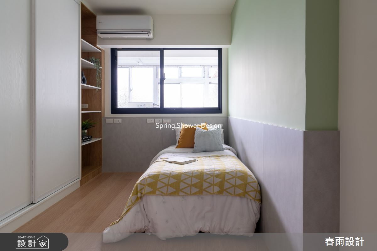 老屋(16~30年)＿北歐風臥室案例圖片＿春雨設計＿春雨_294 復興北路之30