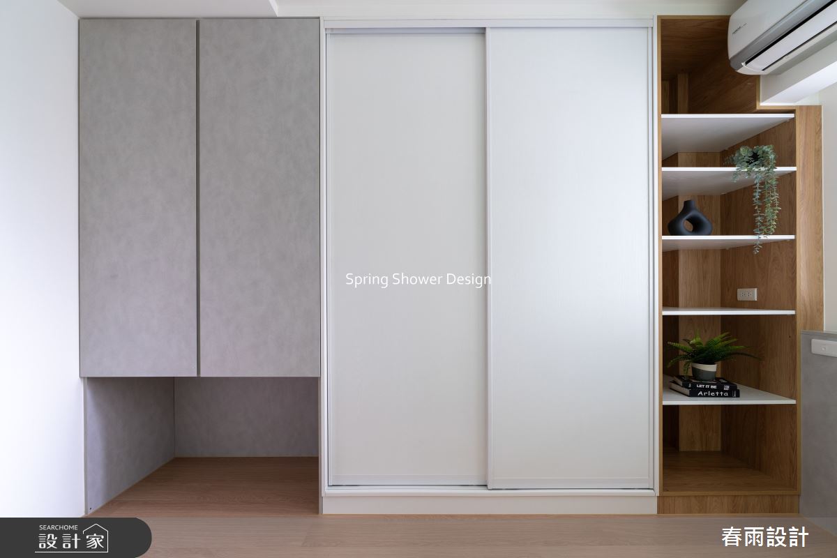 老屋(16~30年)＿北歐風臥室案例圖片＿春雨設計＿春雨_294 復興北路之31