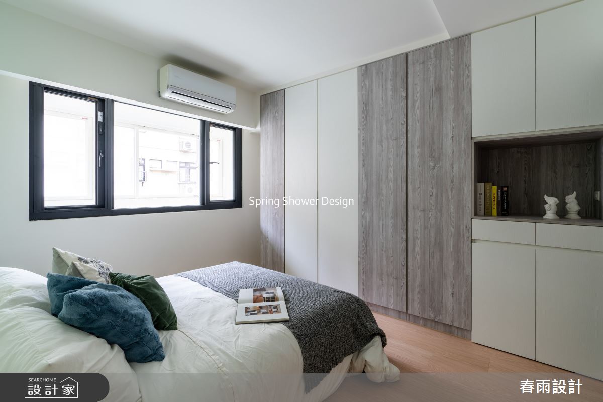 老屋(16~30年)＿北歐風臥室案例圖片＿春雨設計＿春雨_294 復興北路之35
