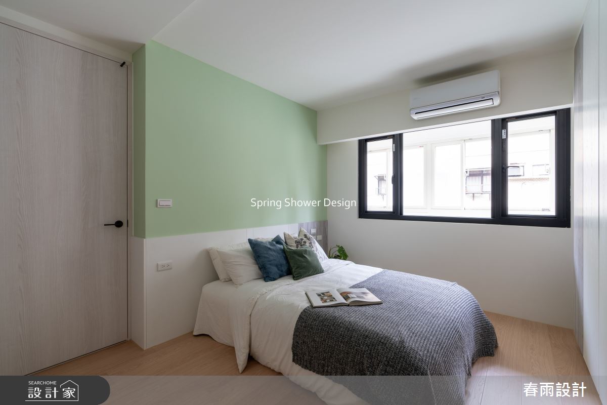 老屋(16~30年)＿北歐風臥室案例圖片＿春雨設計＿春雨_294 復興北路之36