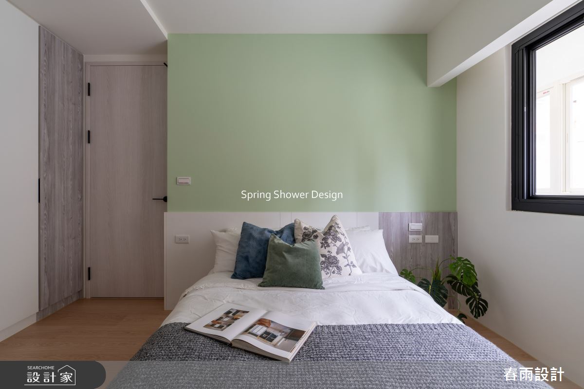 老屋(16~30年)＿北歐風臥室案例圖片＿春雨設計＿春雨_294 復興北路之37