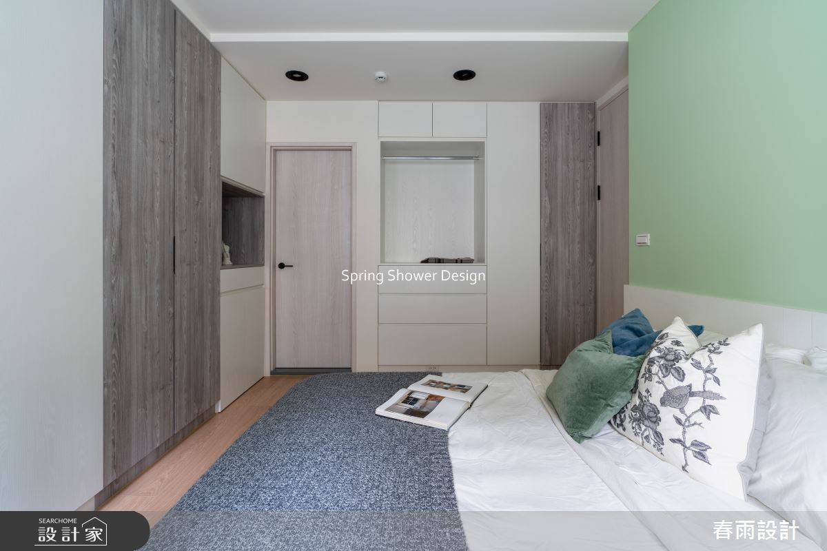 老屋(16~30年)＿北歐風臥室案例圖片＿春雨設計＿春雨_294 復興北路之38