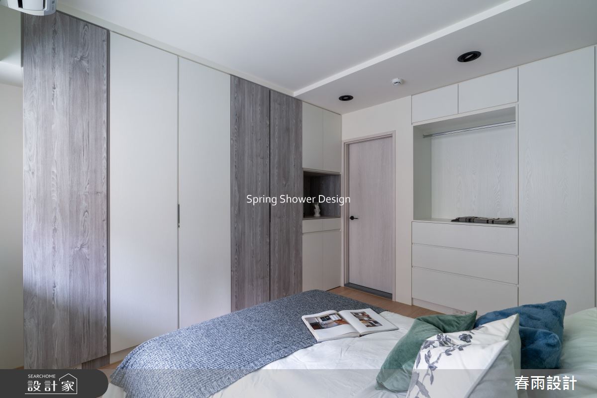 老屋(16~30年)＿北歐風臥室案例圖片＿春雨設計＿春雨_294 復興北路之39