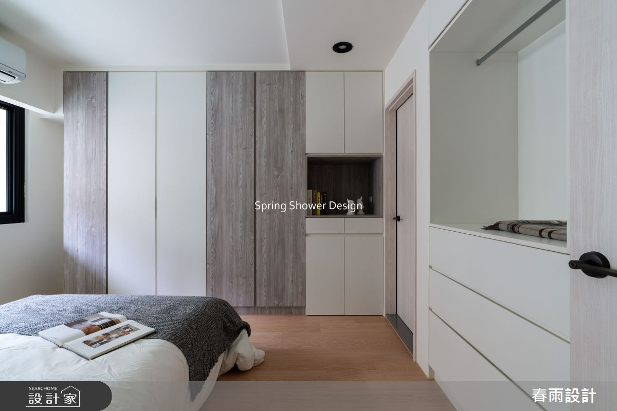 老屋(16~30年)＿北歐風臥室案例圖片＿春雨設計＿春雨_294 復興北路之40