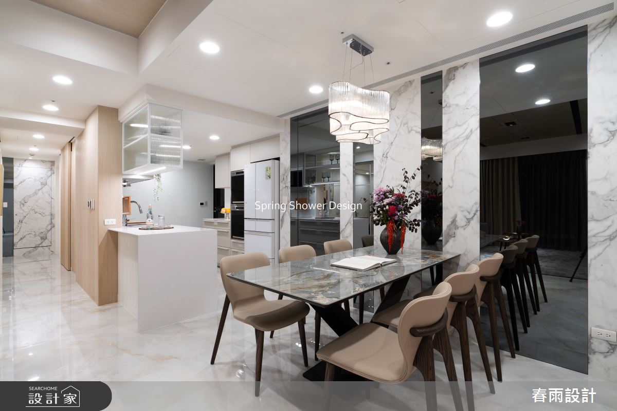 新成屋(5年以下)＿現代風餐廳廚房案例圖片＿春雨設計＿春雨_295 總統傑仕堡之6