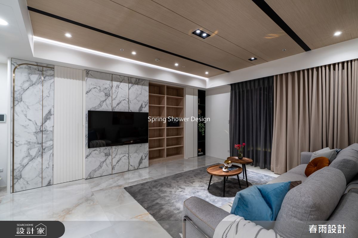 新成屋(5年以下)＿現代風客廳案例圖片＿春雨設計＿春雨_295 總統傑仕堡之12