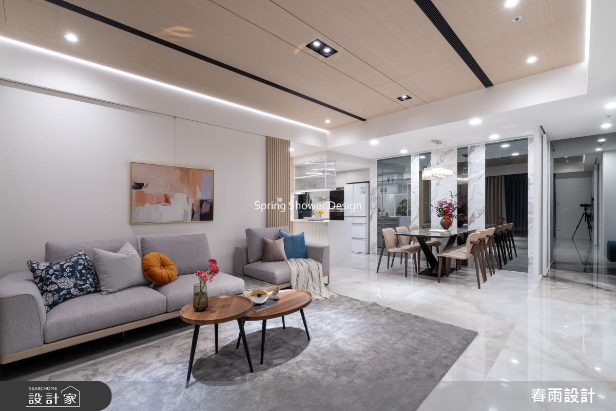 新成屋(5年以下)＿現代風客廳餐廳案例圖片＿春雨設計＿春雨_295 總統傑仕堡之9