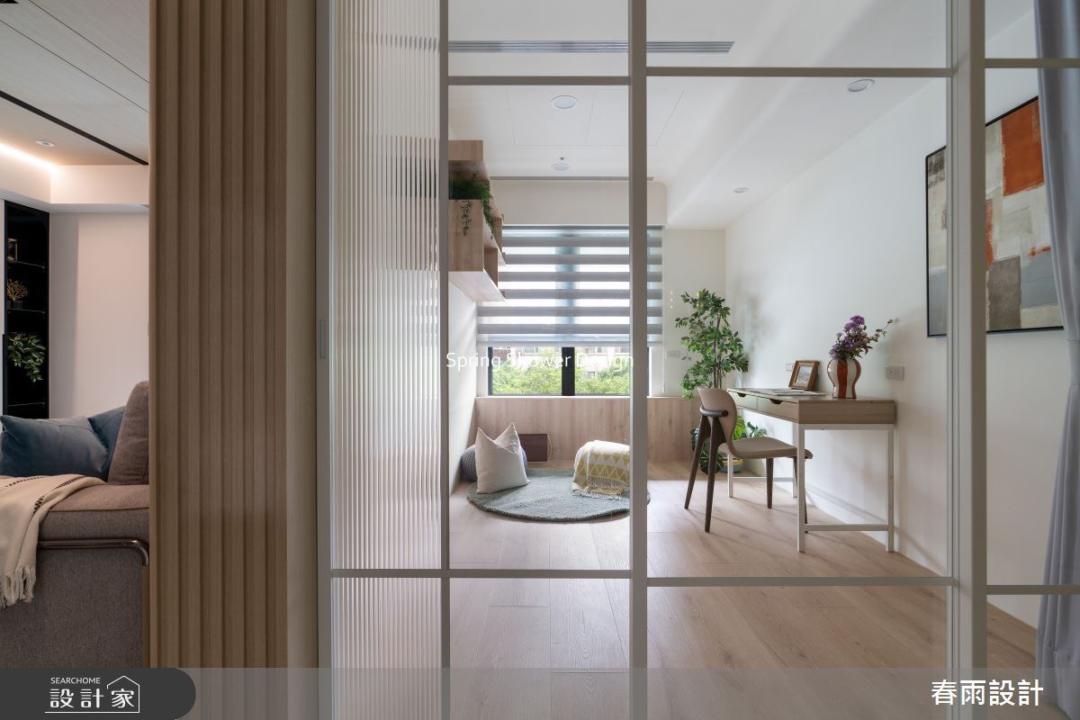 新成屋(5年以下)＿現代風書房工作區多功能室案例圖片＿春雨設計＿春雨_295 總統傑仕堡之18