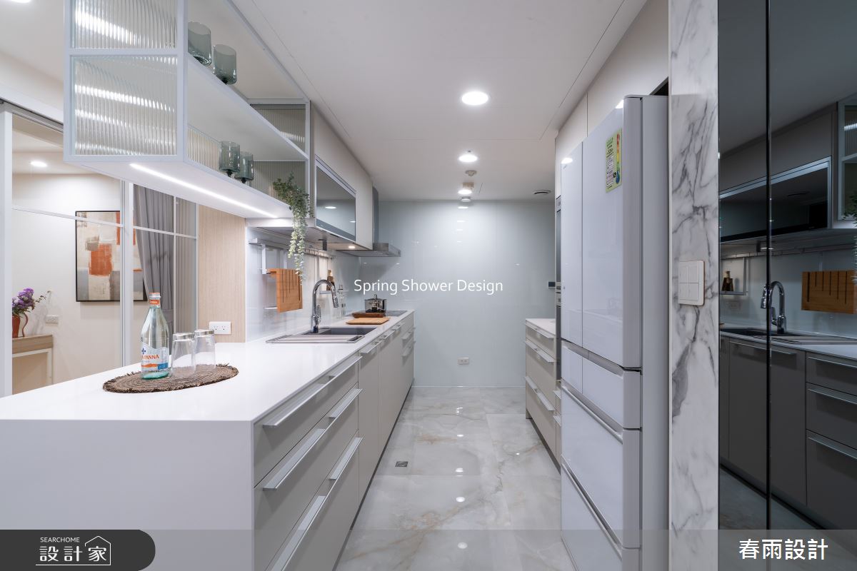 新成屋(5年以下)＿現代風廚房中島案例圖片＿春雨設計＿春雨_295 總統傑仕堡之23