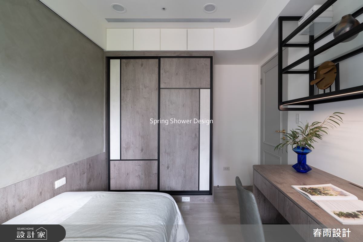 新成屋(5年以下)＿現代風臥室案例圖片＿春雨設計＿春雨_295 總統傑仕堡之34