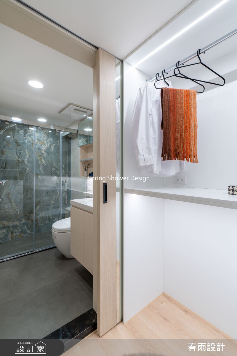 新成屋(5年以下)＿現代風更衣間浴室案例圖片＿春雨設計＿春雨_295 總統傑仕堡之44