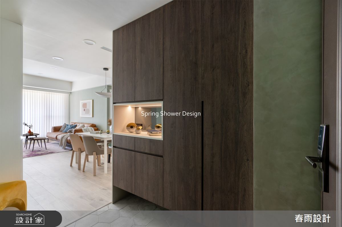 新成屋(5年以下)＿現代風玄關案例圖片＿春雨設計＿春雨_296 一品硯之1