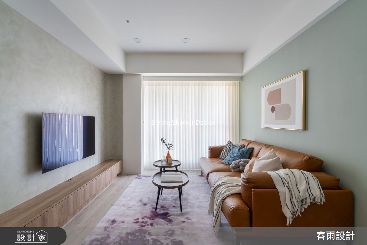 新成屋(5年以下)＿現代風客廳案例圖片＿春雨設計＿春雨_296 一品硯之10