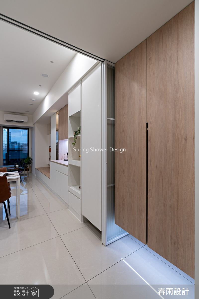 新成屋(5年以下)＿北歐風玄關案例圖片＿春雨設計＿春雨_297 冠德天韻之3