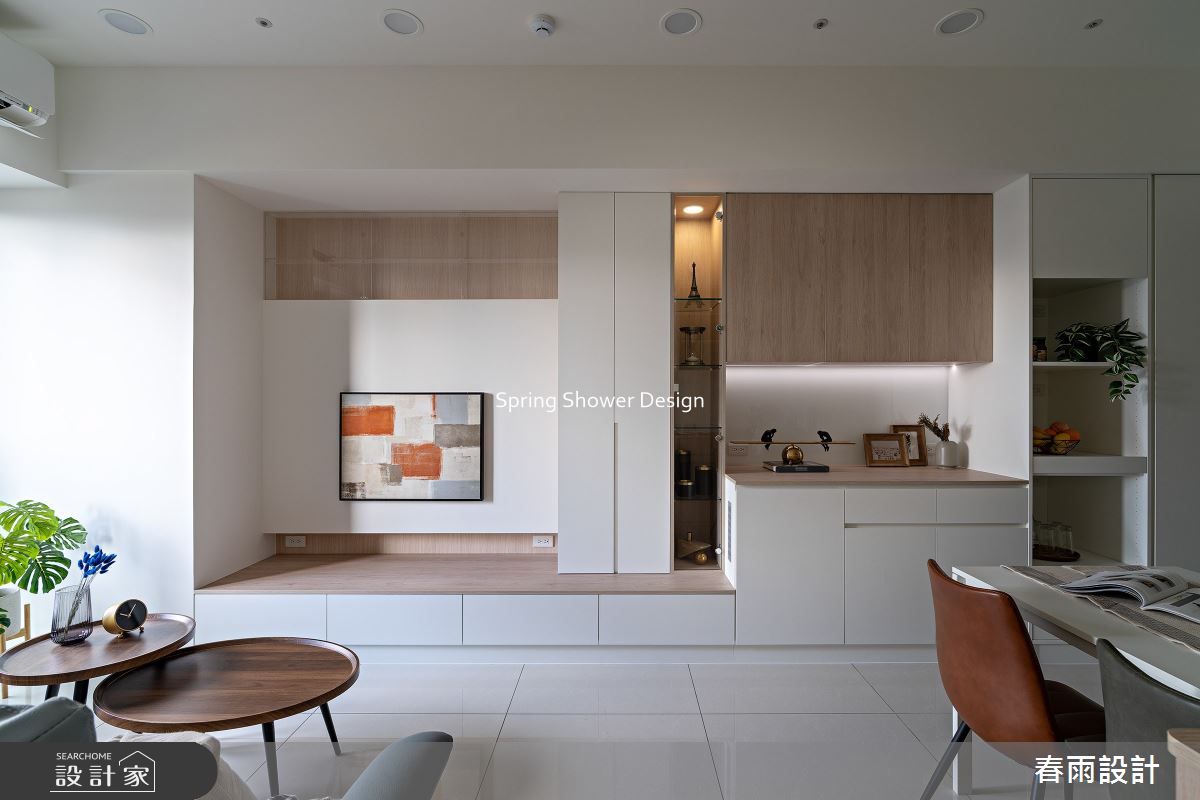 新成屋(5年以下)＿北歐風客廳案例圖片＿春雨設計＿春雨_297 冠德天韻之7