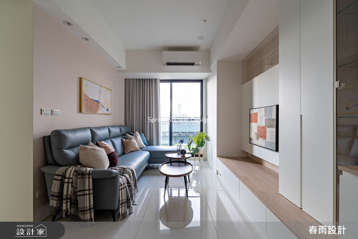 新成屋(5年以下)＿北歐風客廳案例圖片＿春雨設計＿春雨_297 冠德天韻之8