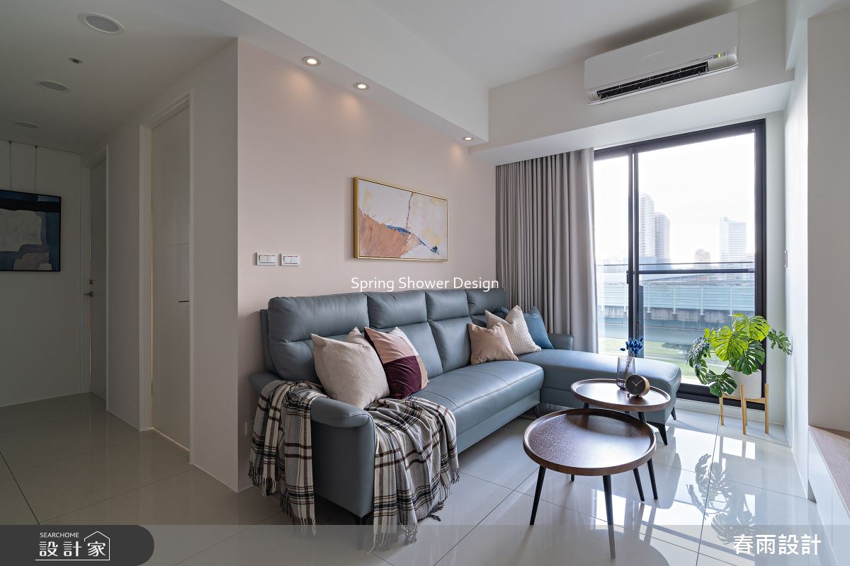 新成屋(5年以下)＿北歐風客廳案例圖片＿春雨設計＿春雨_297 冠德天韻之9