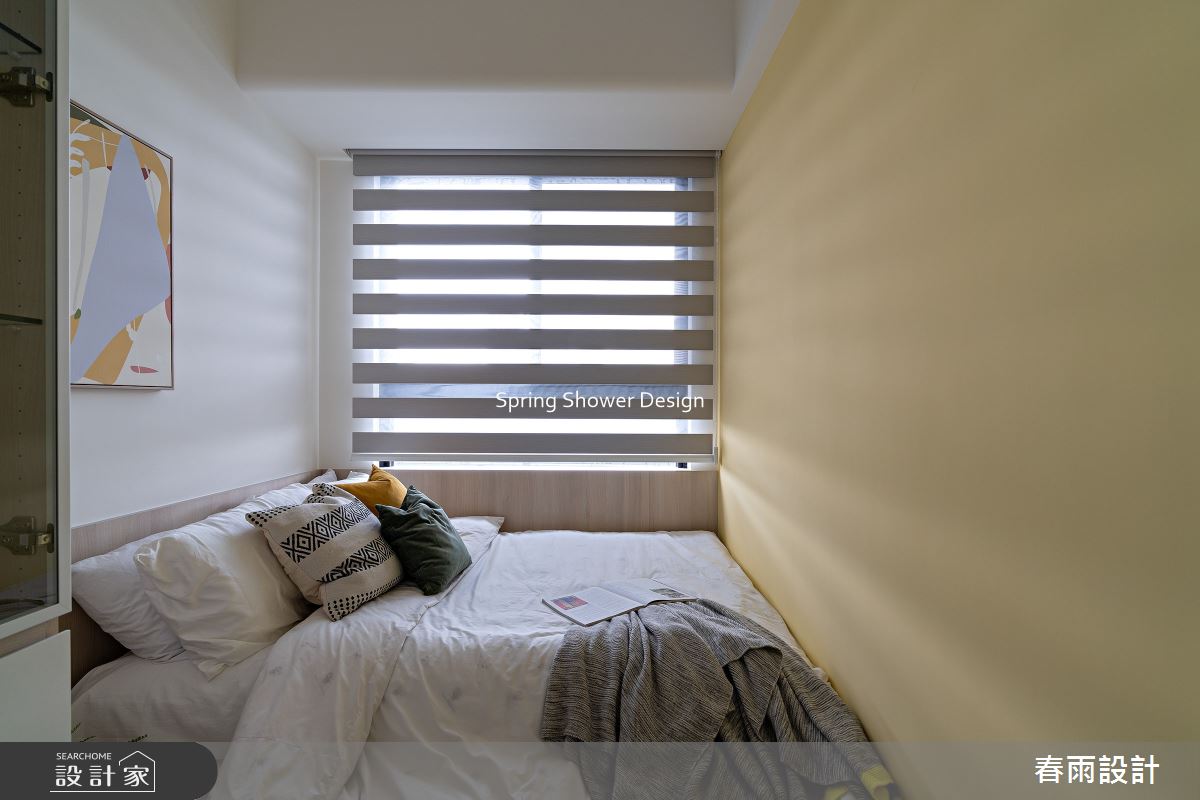 新成屋(5年以下)＿北歐風臥室案例圖片＿春雨設計＿春雨_297 冠德天韻之19