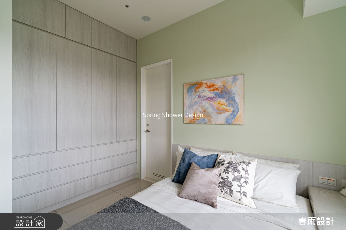 新成屋(5年以下)＿北歐風臥室案例圖片＿春雨設計＿春雨_297 冠德天韻之25