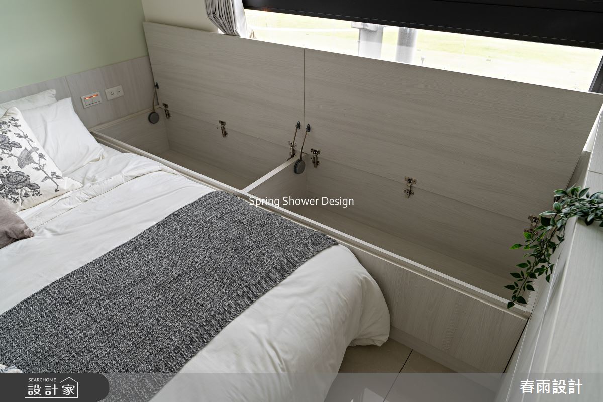 新成屋(5年以下)＿北歐風臥室案例圖片＿春雨設計＿春雨_297 冠德天韻之23