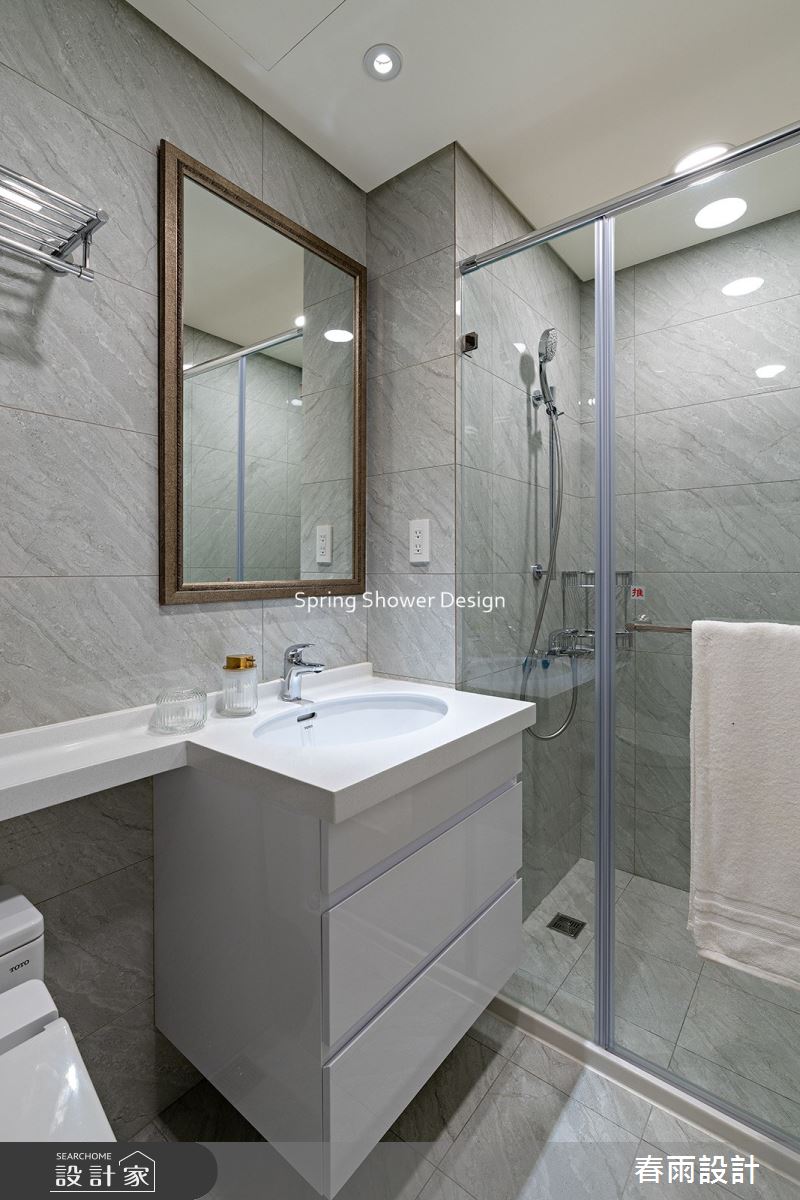 新成屋(5年以下)＿北歐風浴室案例圖片＿春雨設計＿春雨_297 冠德天韻之26