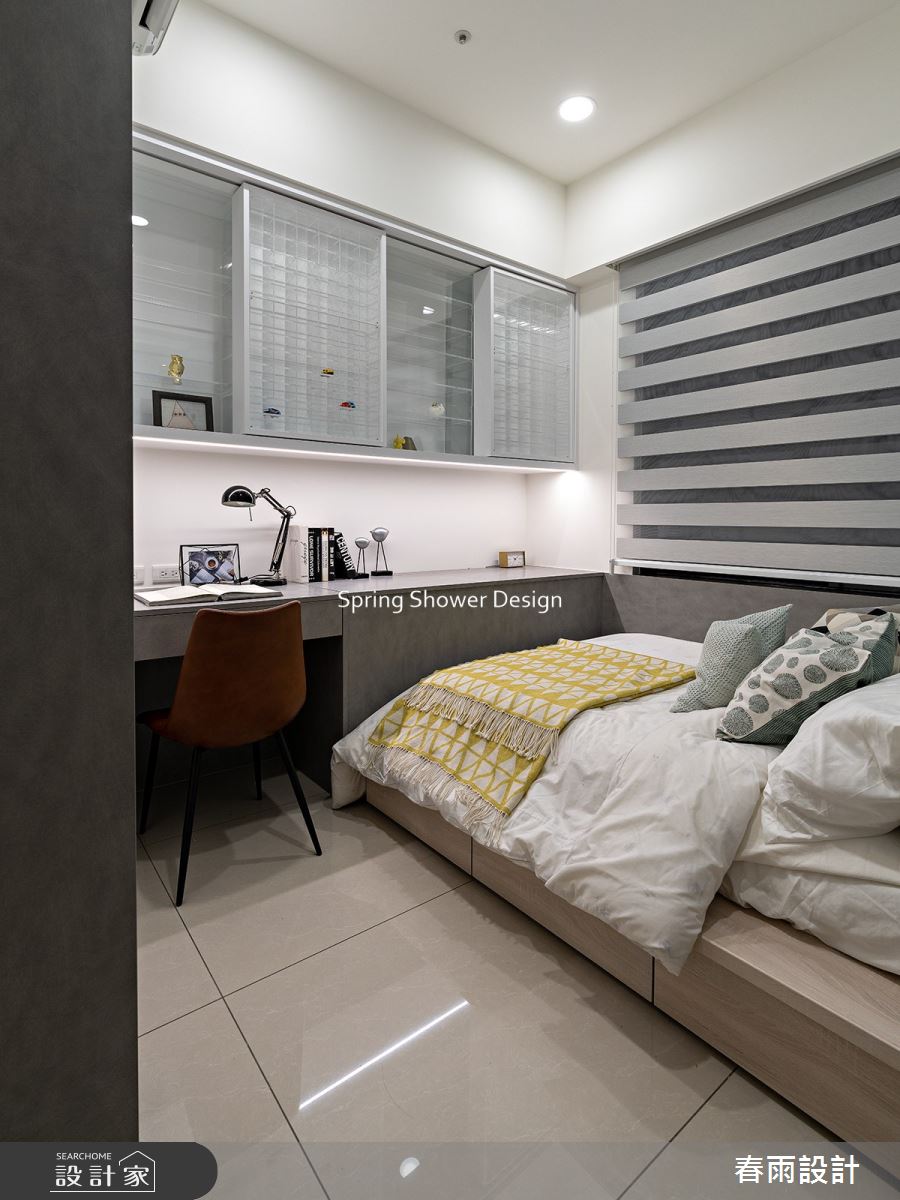 新成屋(5年以下)＿北歐風臥室案例圖片＿春雨設計＿春雨_297 冠德天韻之27